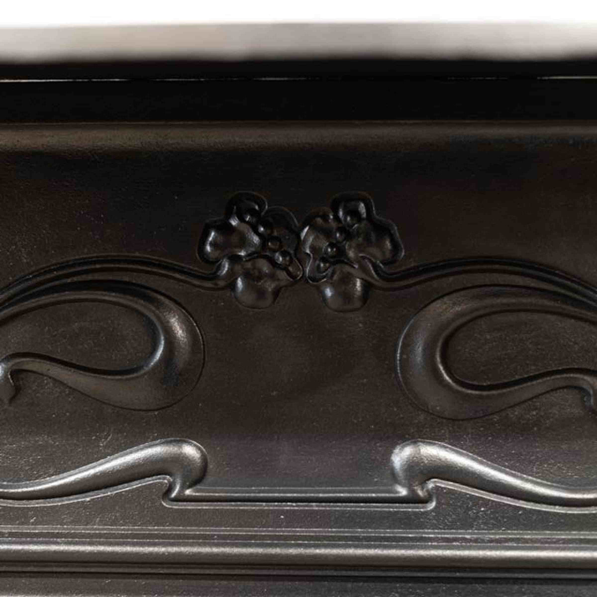 Antique Art Nouveau Cast Iron Combination Fireplace | The Architectural Forum