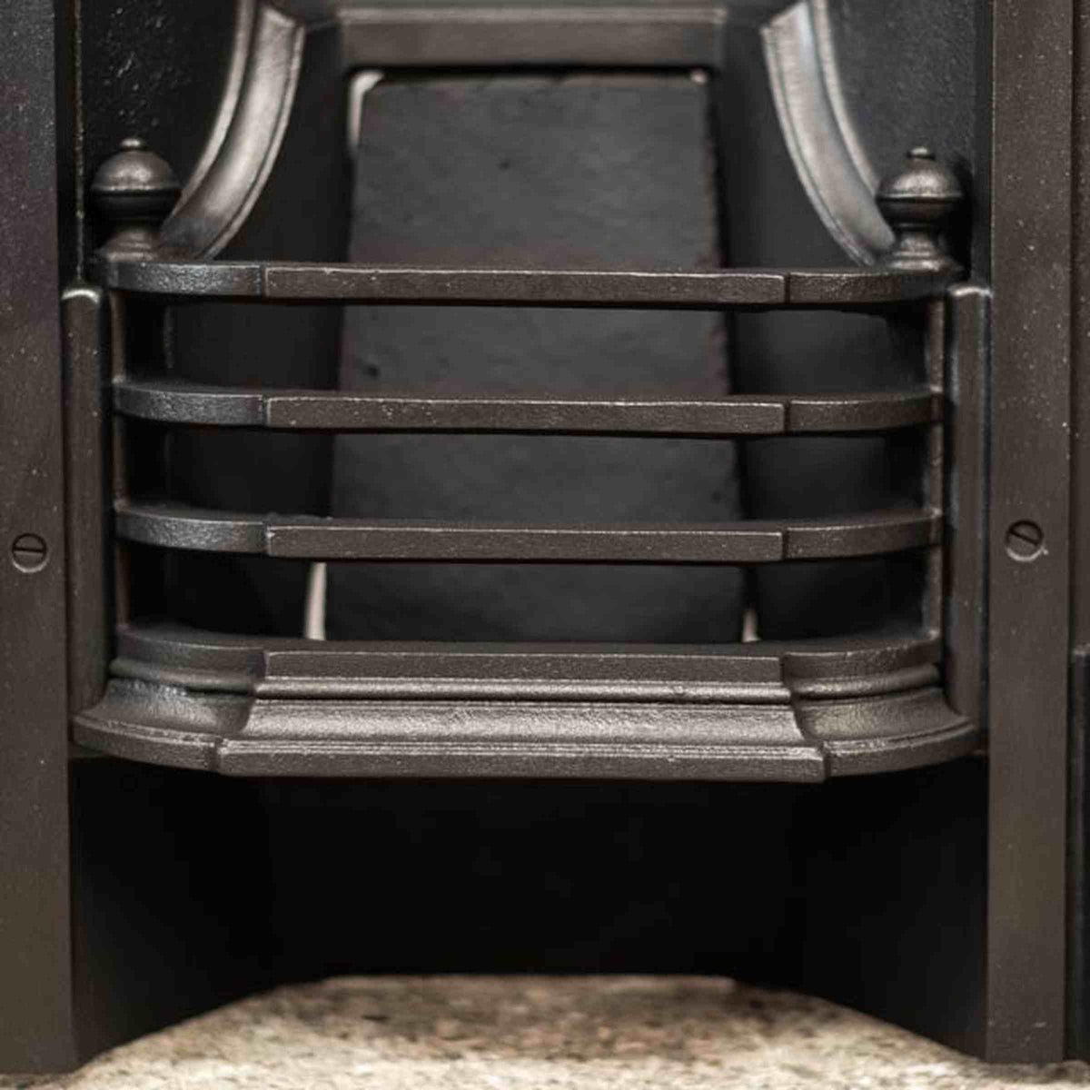 Antique Art Nouveau Cast Iron Combination Fireplace | The Architectural Forum