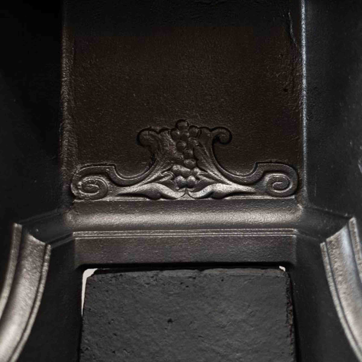 Antique Art Nouveau Cast Iron Combination Fireplace | The Architectural Forum