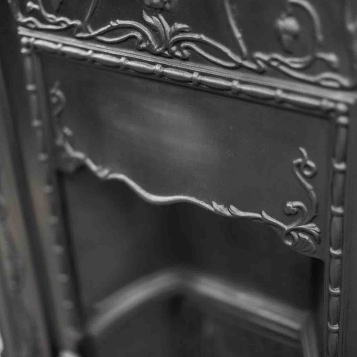 Antique Art Nouveau Cast Iron Combination Fireplace | The Architectural Forum