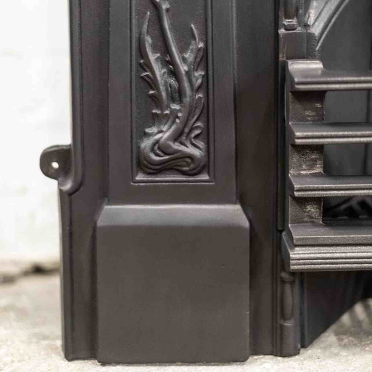 Antique Art Nouveau Cast Iron Combination Fireplace | The Architectural Forum