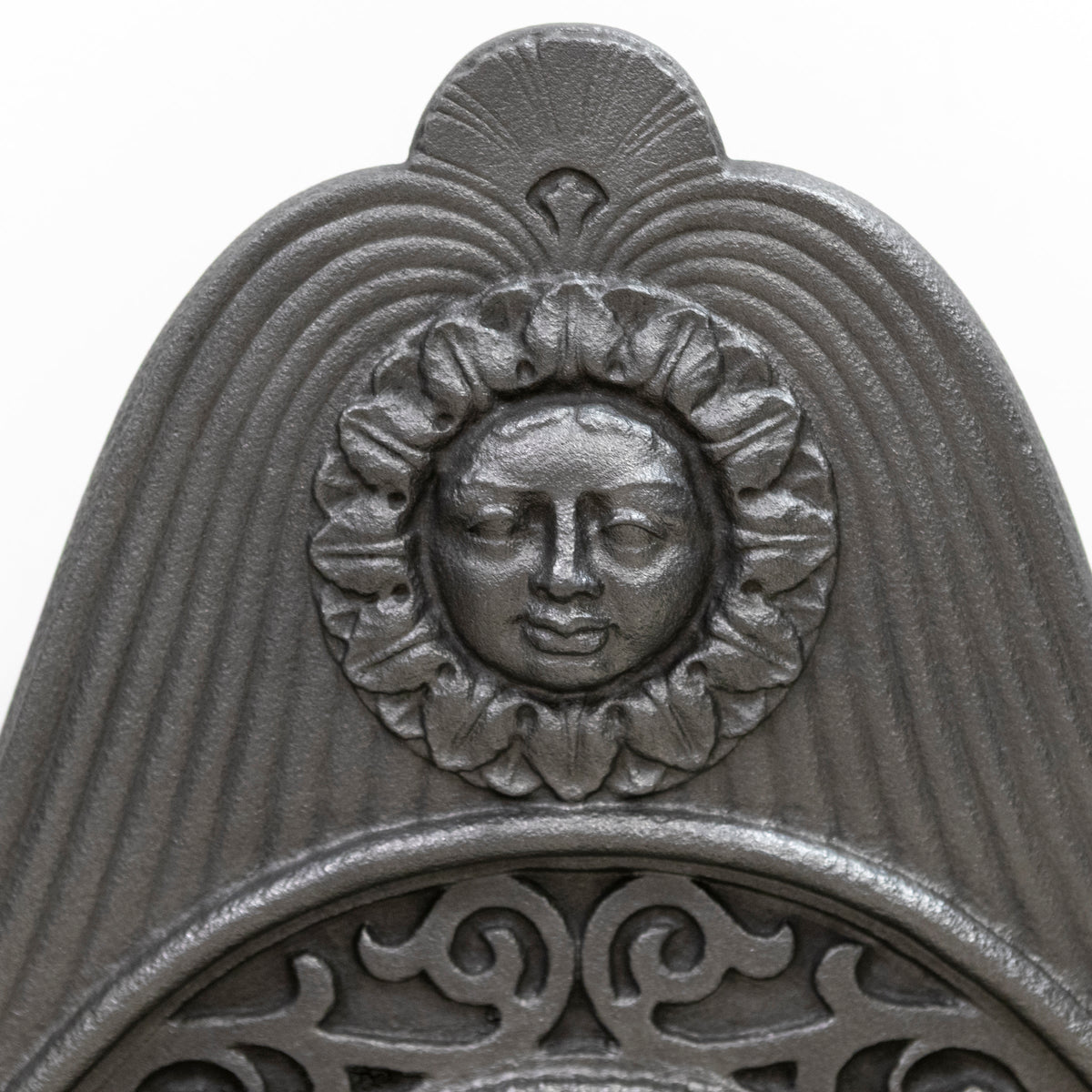 Large Antique Arts &amp; Crafts Fire Basket with Finials | The Architectural Forum