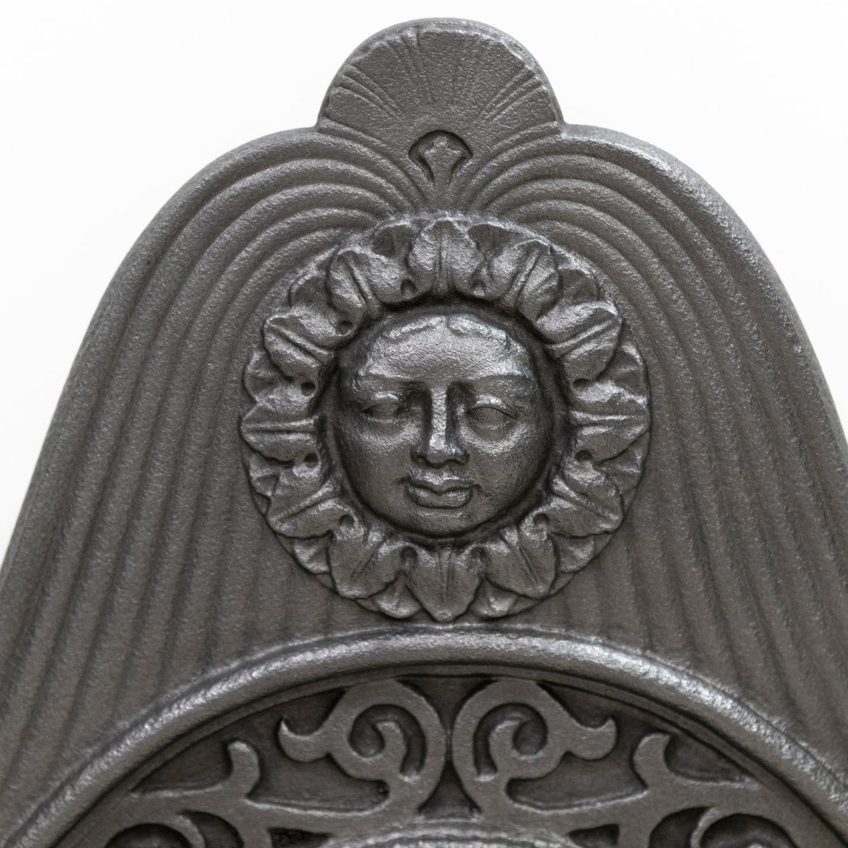 Large Antique Arts &amp; Crafts Fire Basket with Finials | The Architectural Forum