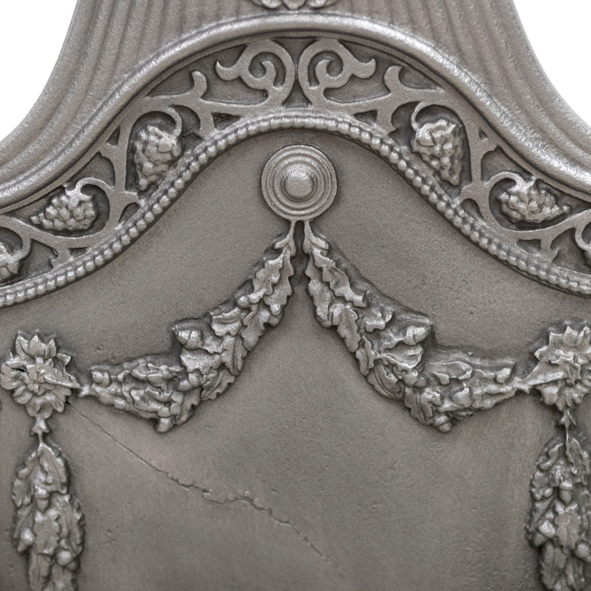 Large Antique Arts &amp; Crafts Fire Basket with Finials | The Architectural Forum