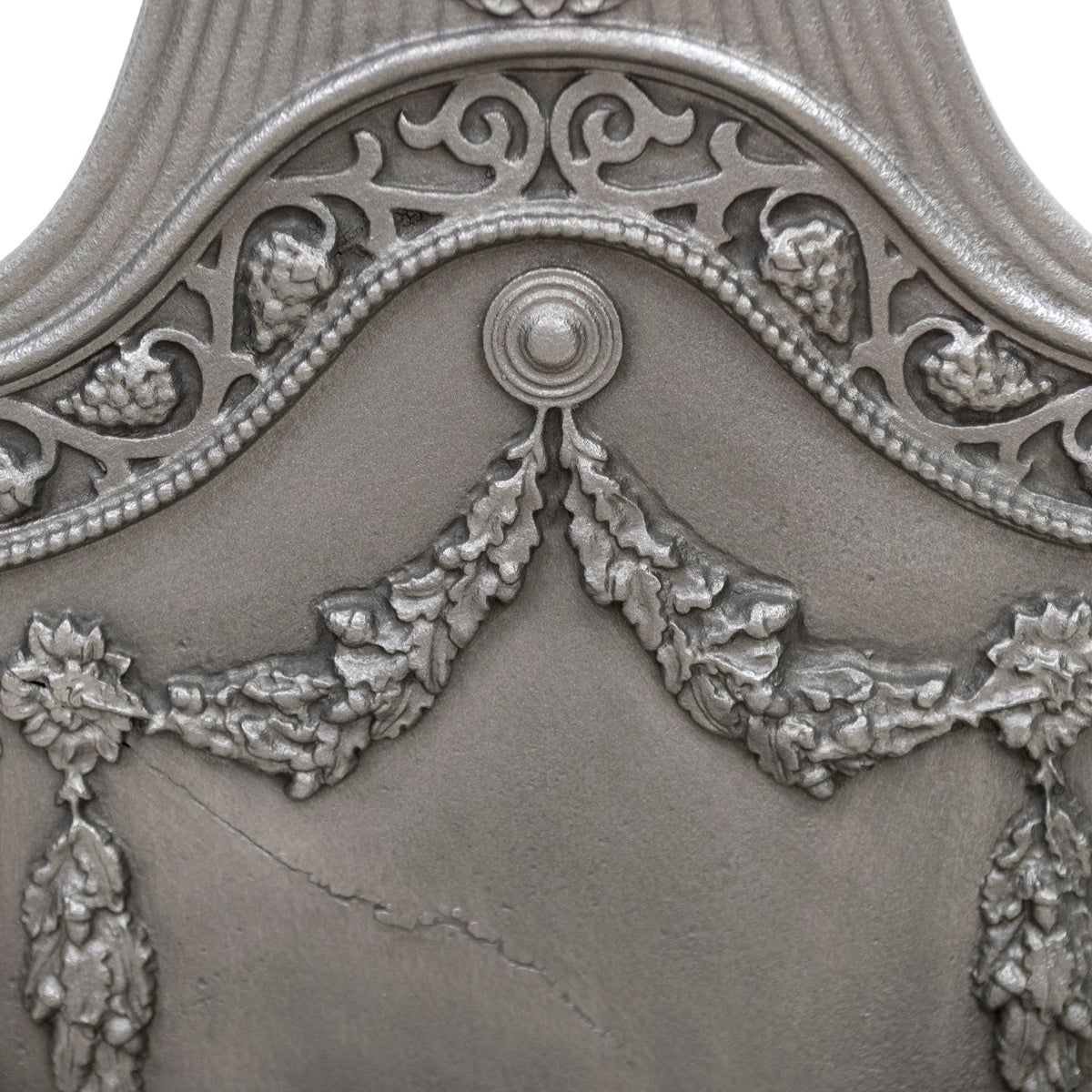 Large Antique Arts &amp; Crafts Fire Basket with Finials | The Architectural Forum