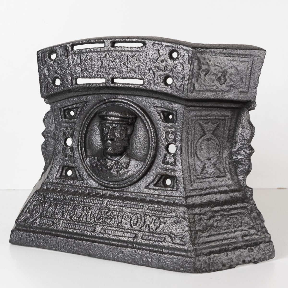 Antique Cast Iron Fireplace Tidy Livingstone | Betty | Ashpan Cover | The Architectural Forum