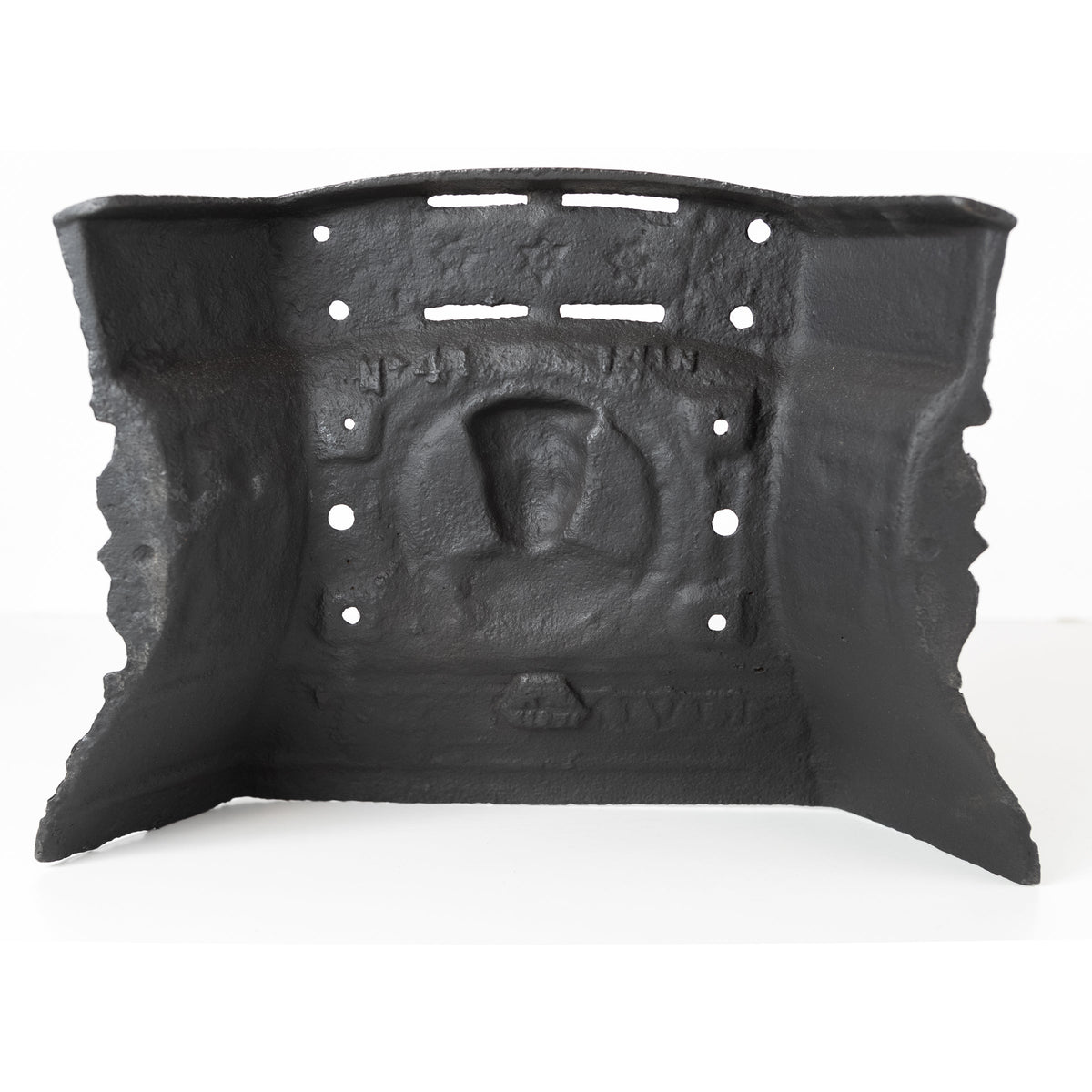 Antique Cast Iron Fireplace Tidy Livingstone | Betty | Ashpan Cover | The Architectural Forum
