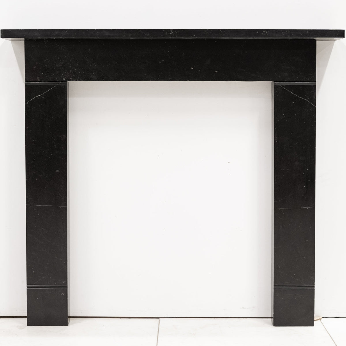 Antique Georgian Belgian Black Marble Fire Surround | Pair Available