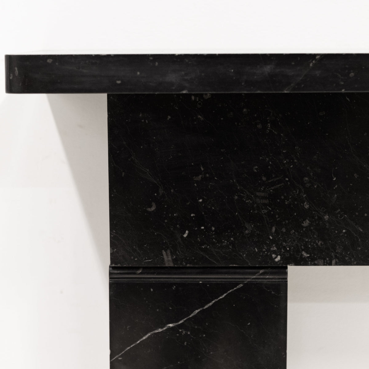Antique Georgian Belgian Black Marble Fire Surround | Pair Available