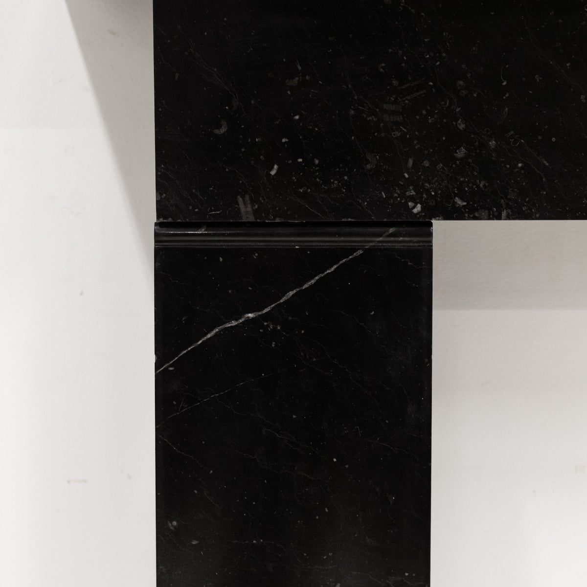 Antique Georgian Belgian Black Marble Fire Surround | Pair Available