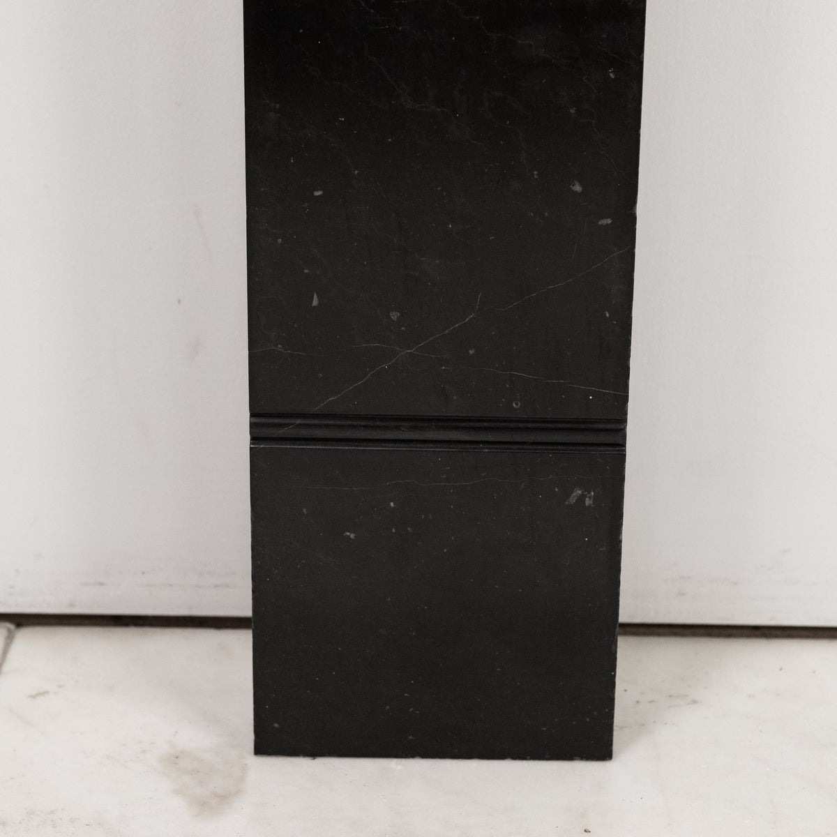 Antique Georgian Belgian Black Marble Fire Surround | Pair Available