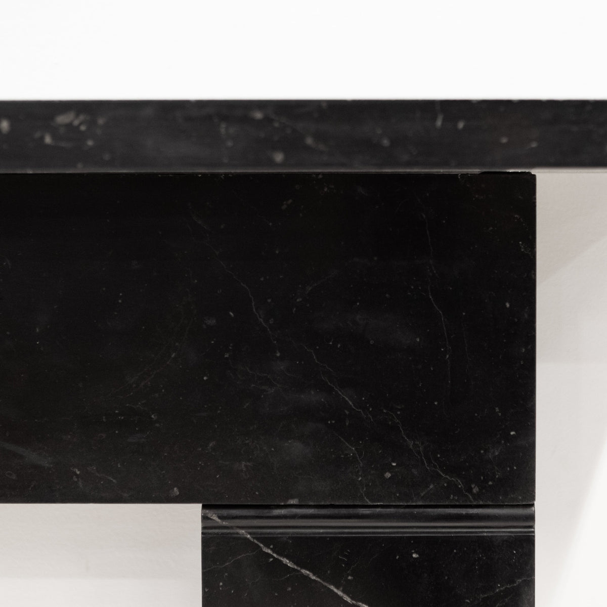 Antique Georgian Belgian Black Marble Fire Surround | Pair Available
