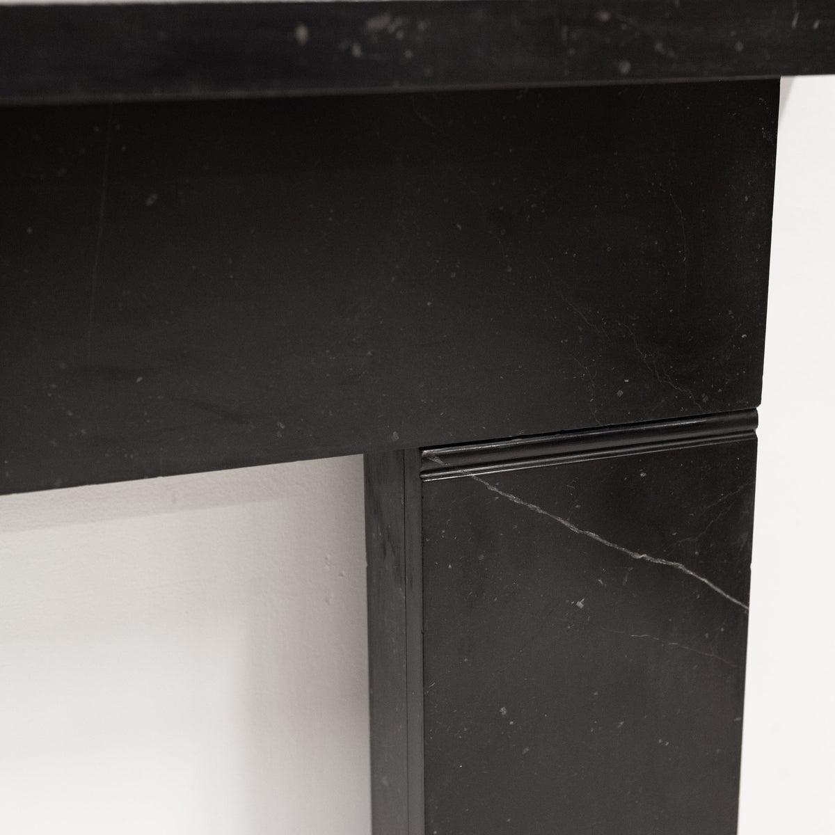 Antique Georgian Belgian Black Marble Fire Surround | Pair Available