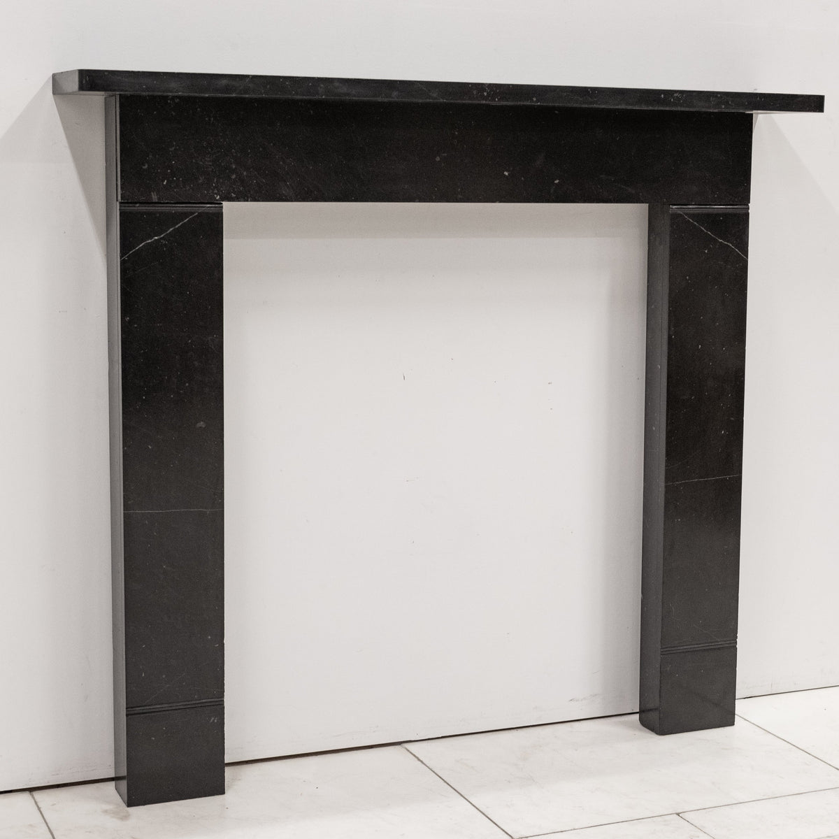Antique Georgian Belgian Black Marble Fire Surround | Pair Available