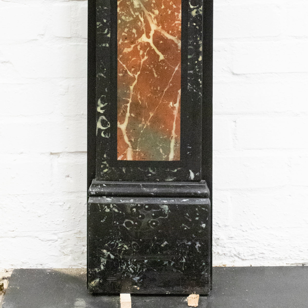 Antique Victorian "Marbelised" Slate Fireplace Surround With Roundels | The Architectural Forum