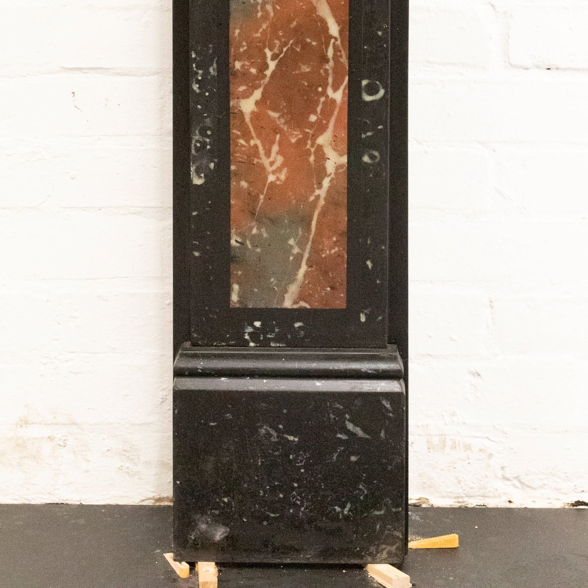 Antique Victorian "Marbelised" Slate Fireplace Surround With Roundels | The Architectural Forum