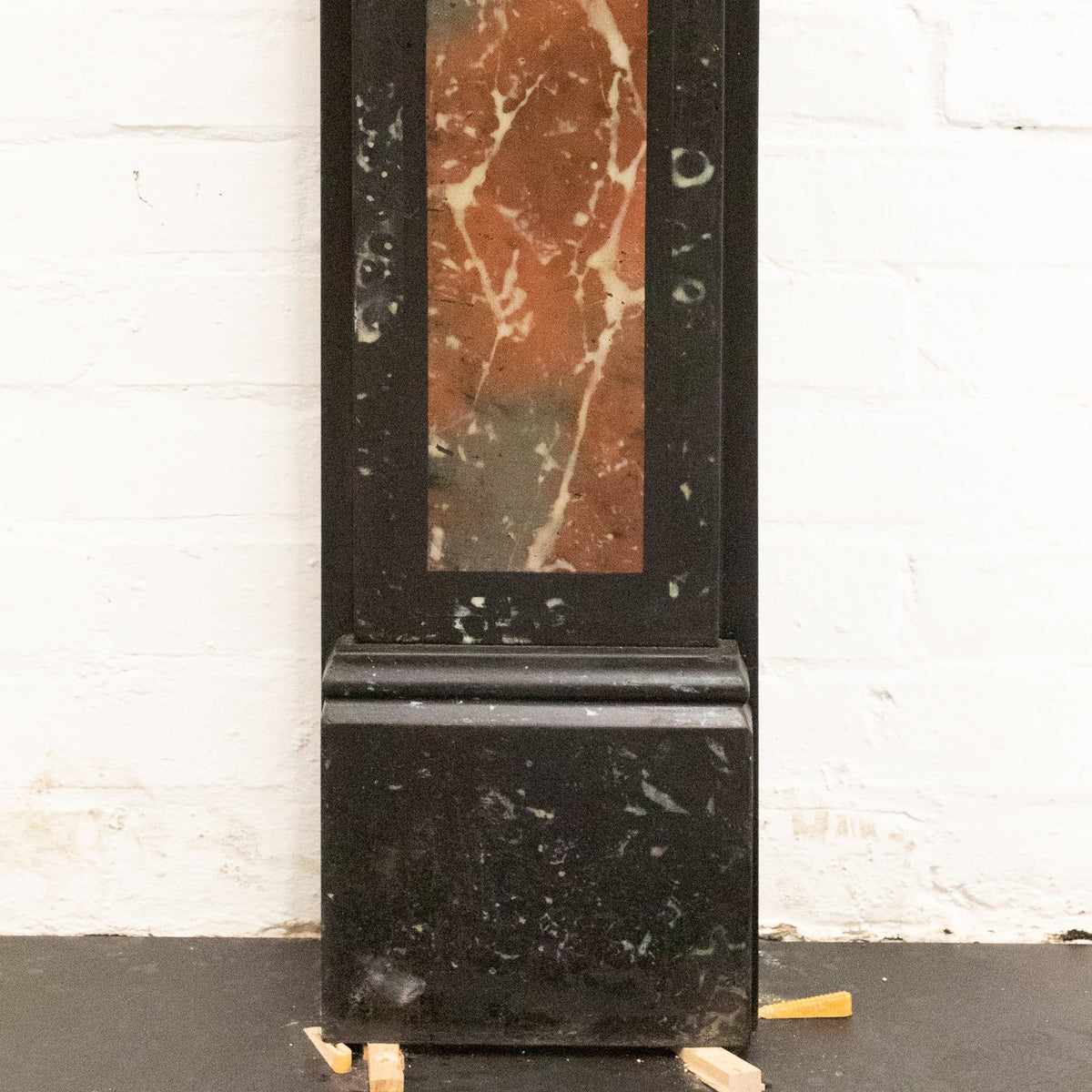 Antique Victorian "Marbelised" Slate Fireplace Surround With Roundels | The Architectural Forum