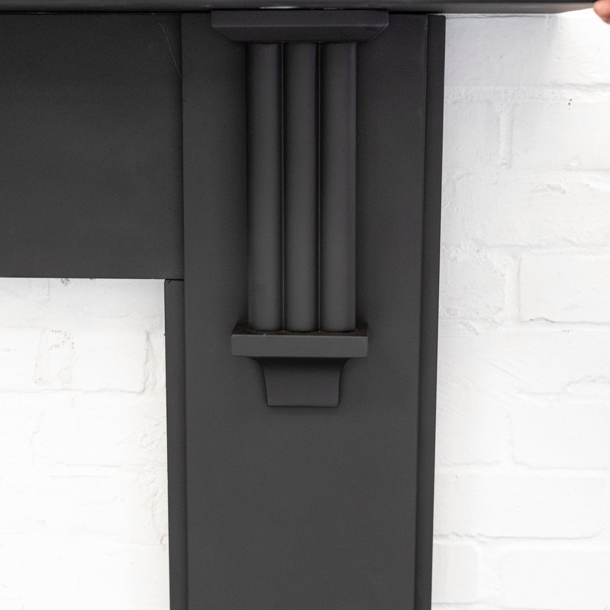 Antique Victorian Slate Fireplace Surround With Corbels | The Architectural Forum