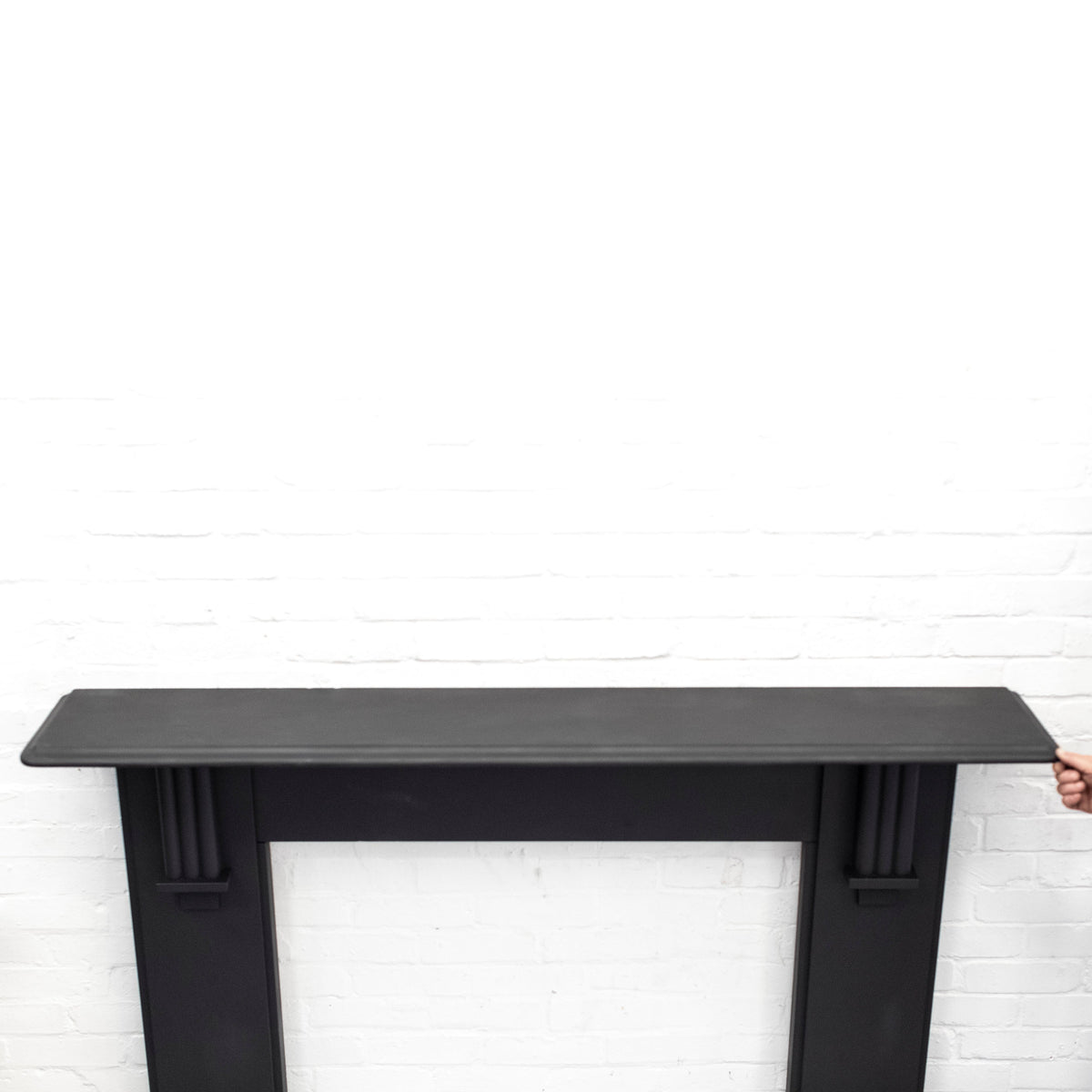 Antique Victorian Slate Fireplace Surround With Corbels | The Architectural Forum