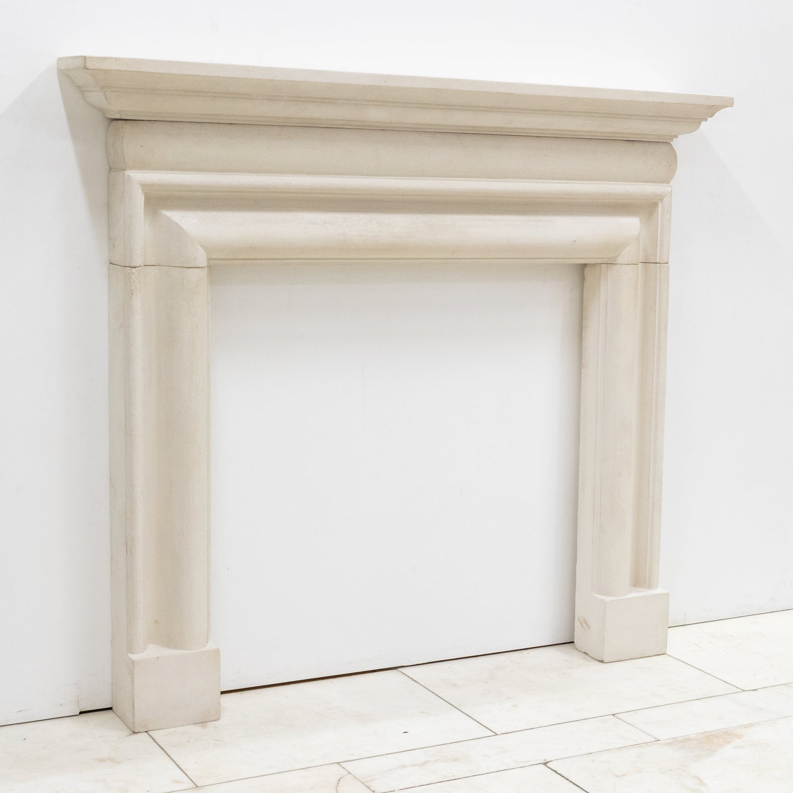 Reclaimed Stone Fireplace Surround
