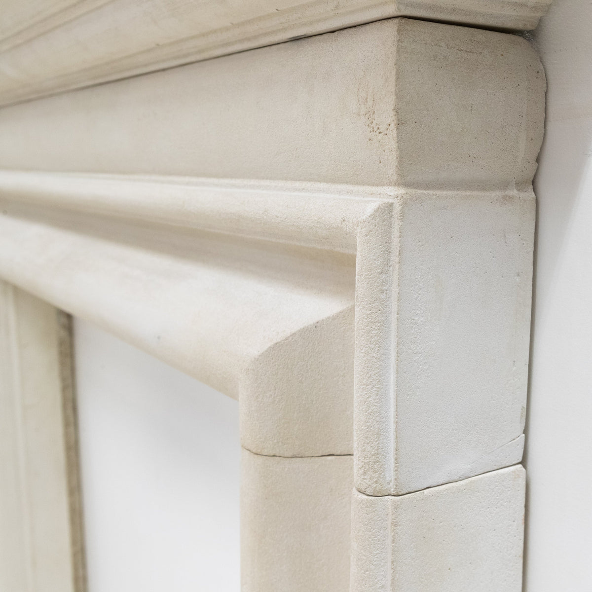 Reclaimed Stone Fireplace Surround