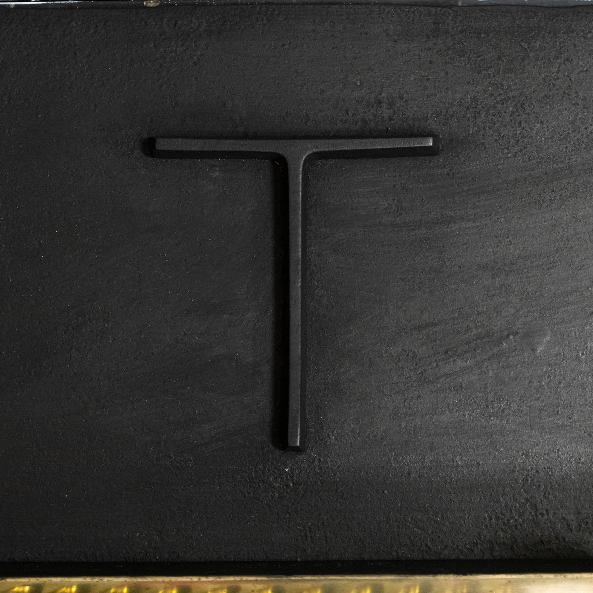 Antique Victorian Brass Fireplace Fender | The Architectural Forum