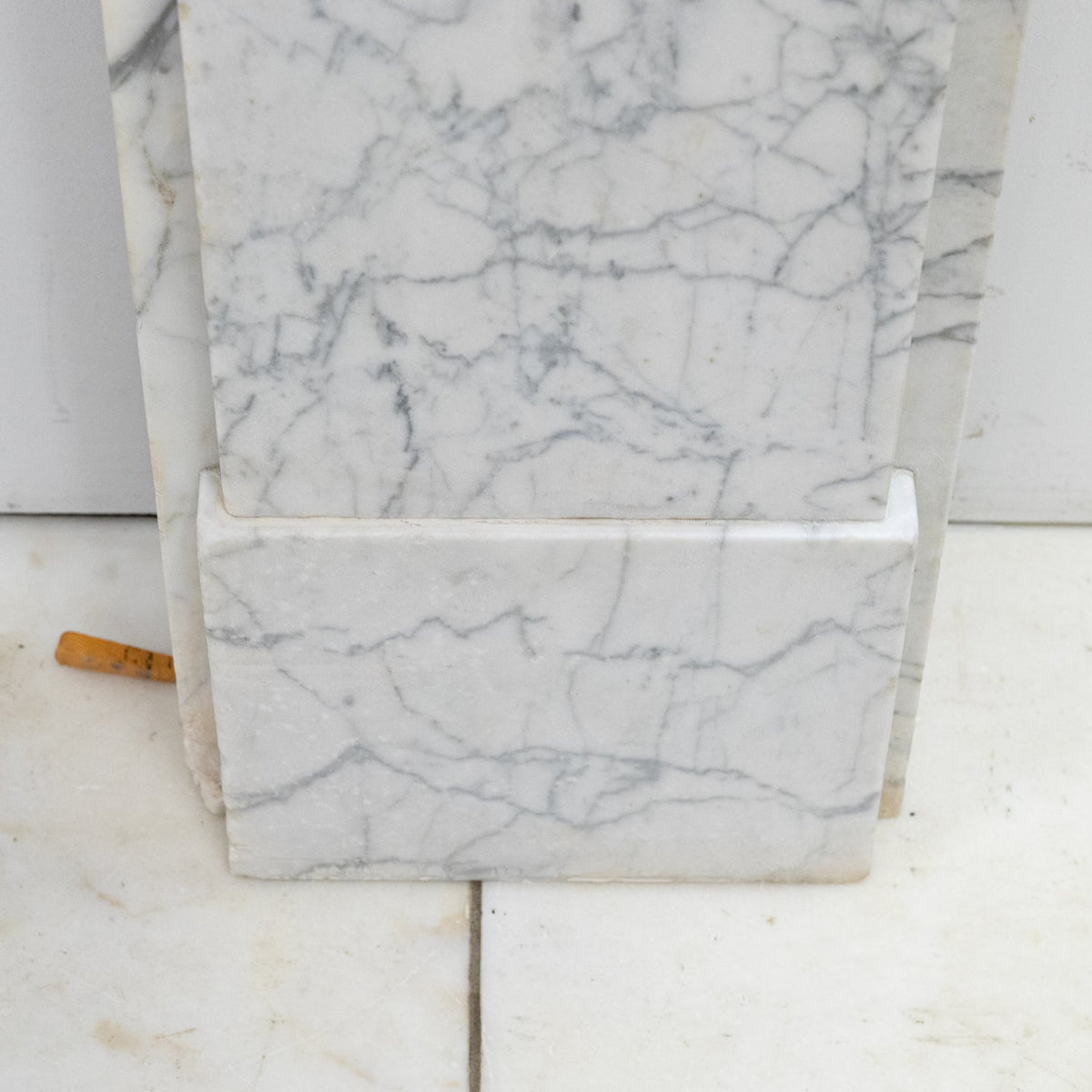 Antique Carrara Marble Late Georgian Fireplace Surround | The Architectural Forum