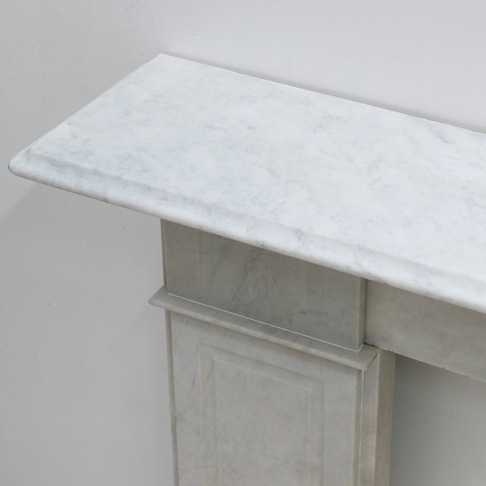 Antique Carrara Marble Fireplace Surround | The Architectural Forum