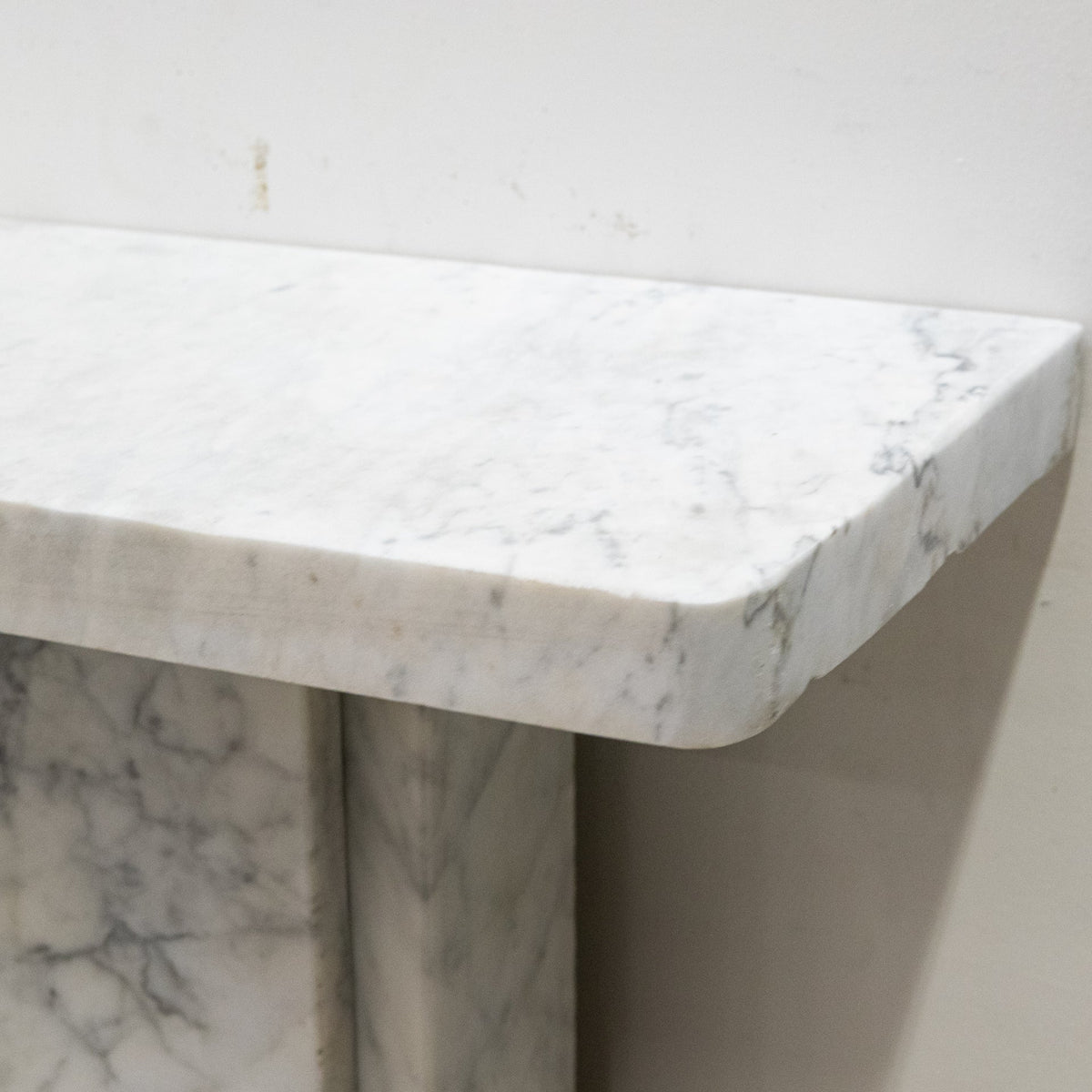 Antique Carrara Marble Late Georgian Fireplace Surround | The Architectural Forum