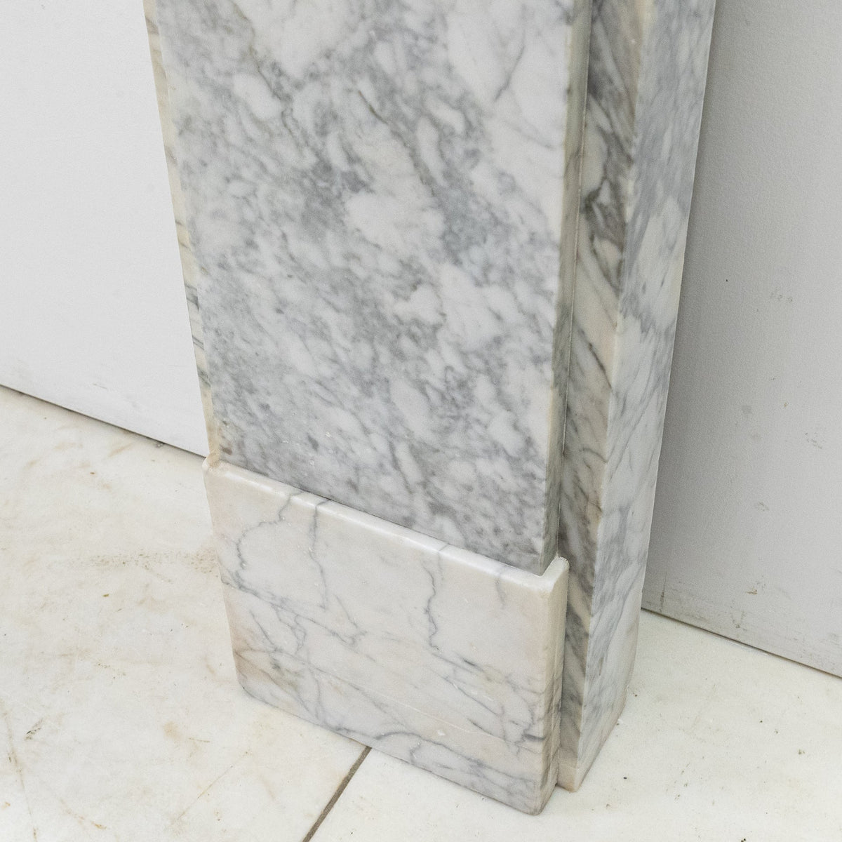 Antique Carrara Marble Late Georgian Fireplace Surround | The Architectural Forum
