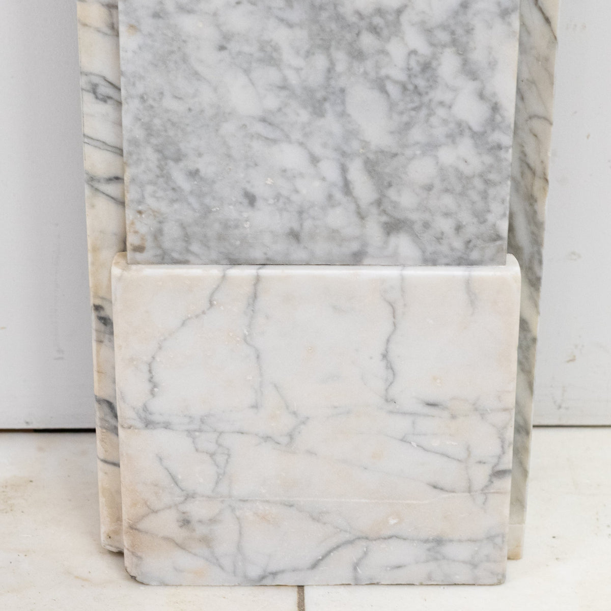Antique Carrara Marble Late Georgian Fireplace Surround | The Architectural Forum