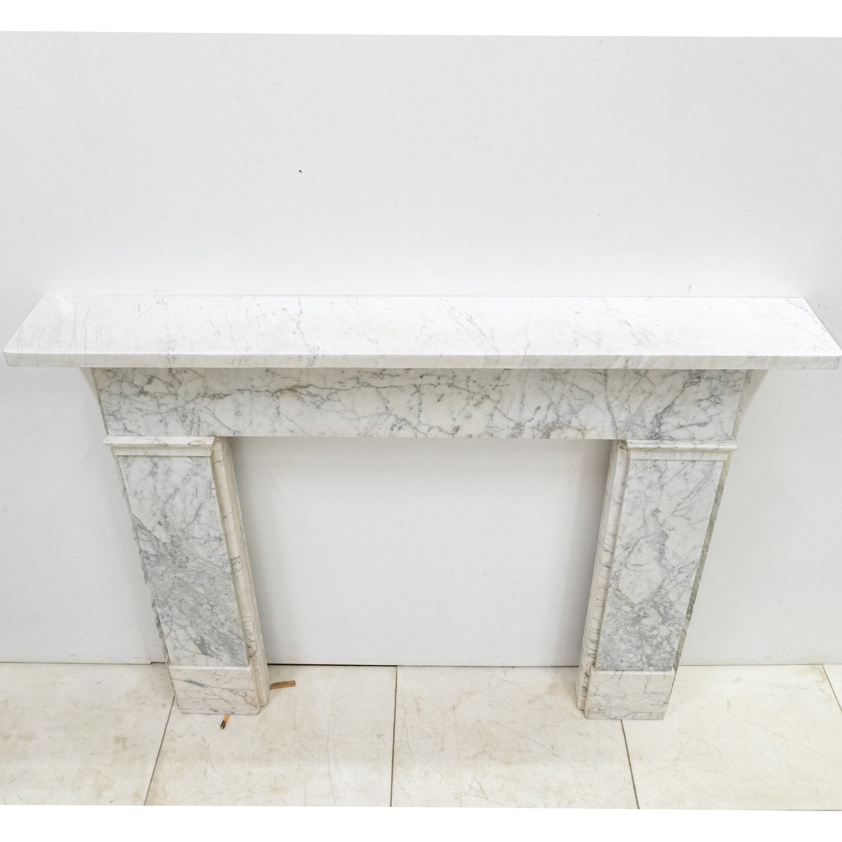 Antique Carrara Marble Late Georgian Fireplace Surround | The Architectural Forum