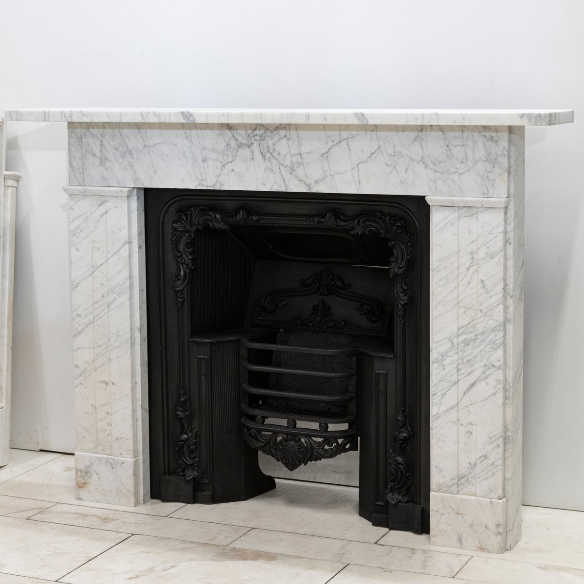 Antique Georgian Carrara Marble Surround