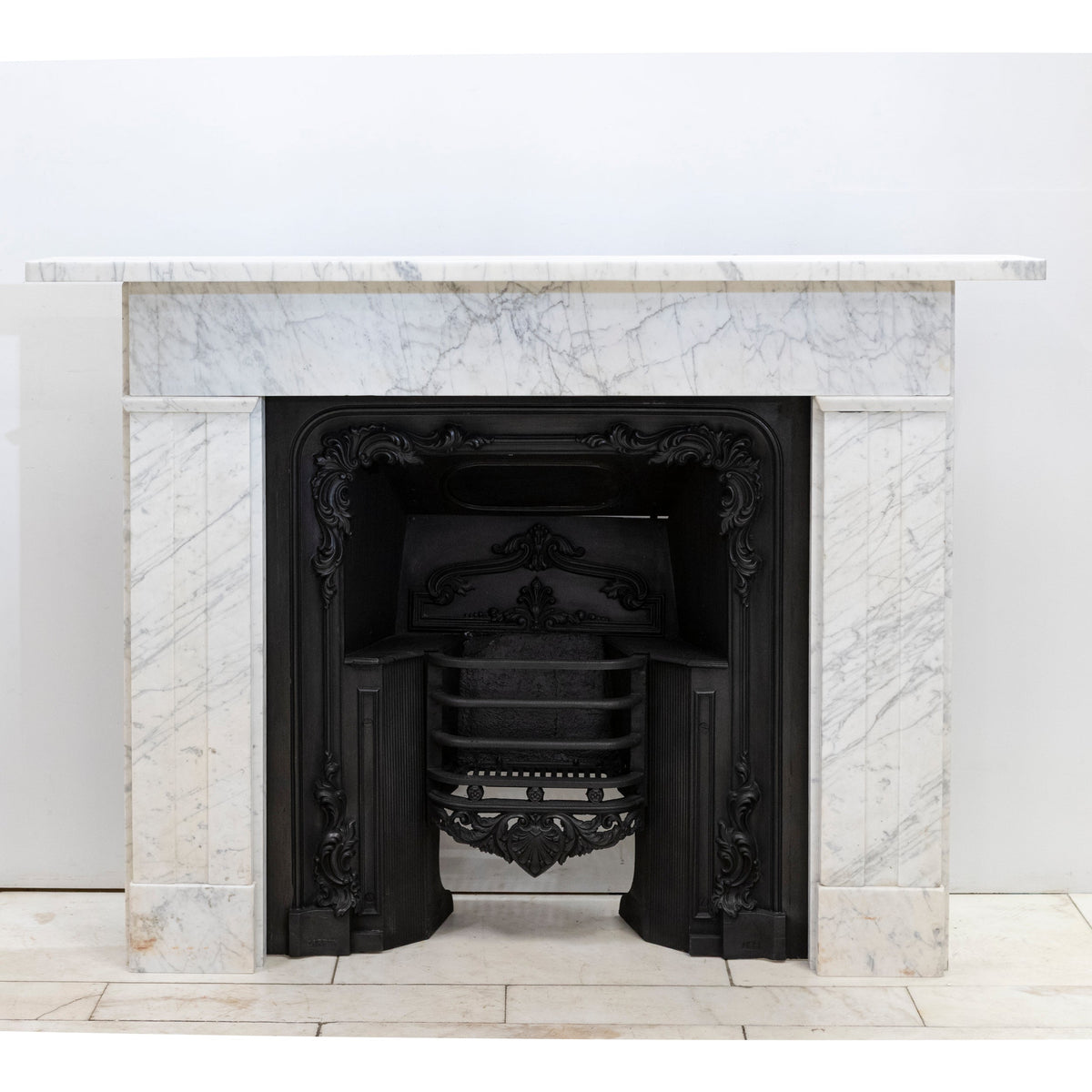 Antique Georgian Carrara Marble Surround