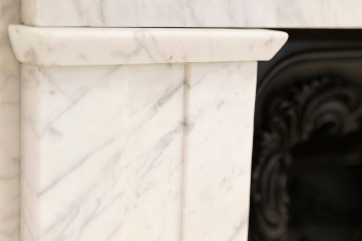 Antique Georgian Carrara Marble Surround