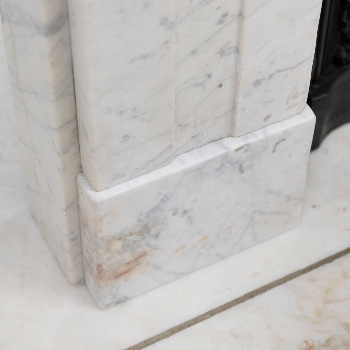 Antique Georgian Carrara Marble Surround