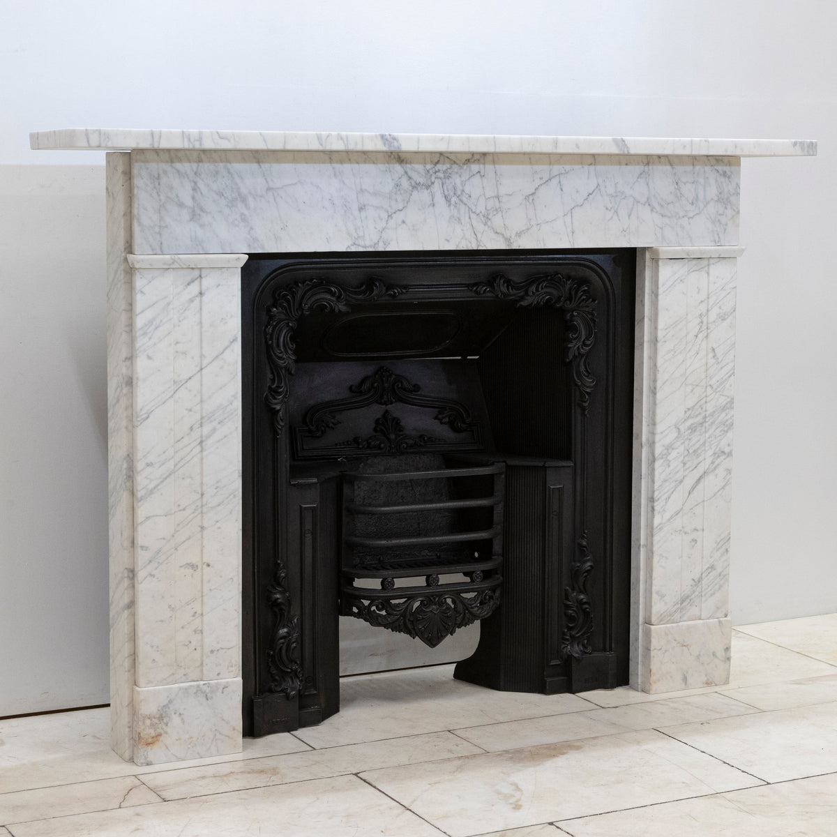 Antique Georgian Carrara Marble Surround