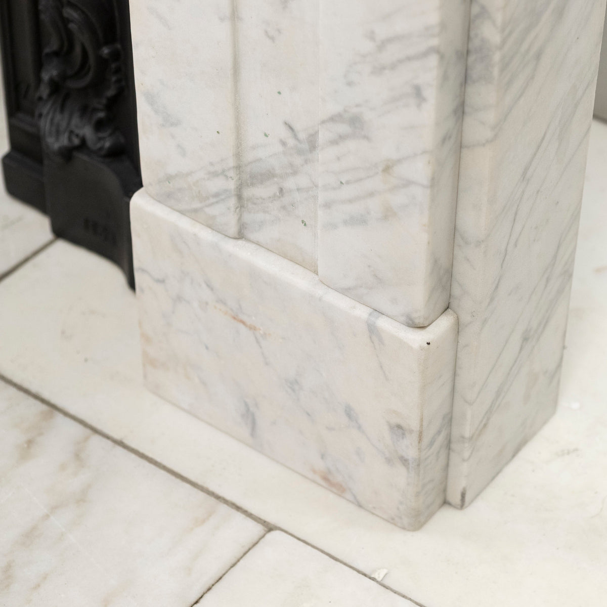 Antique Georgian Carrara Marble Surround