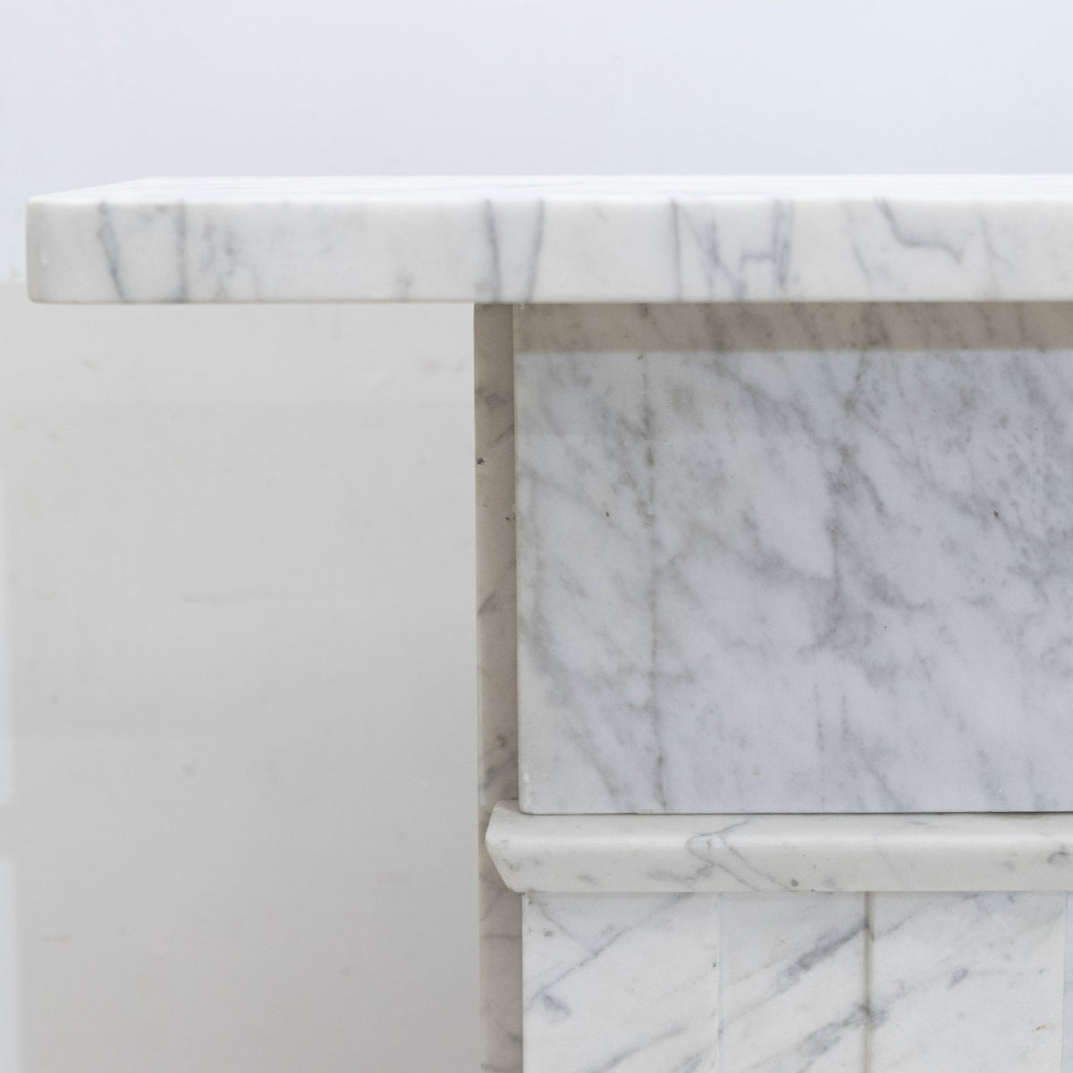 Antique Georgian Carrara Marble Surround