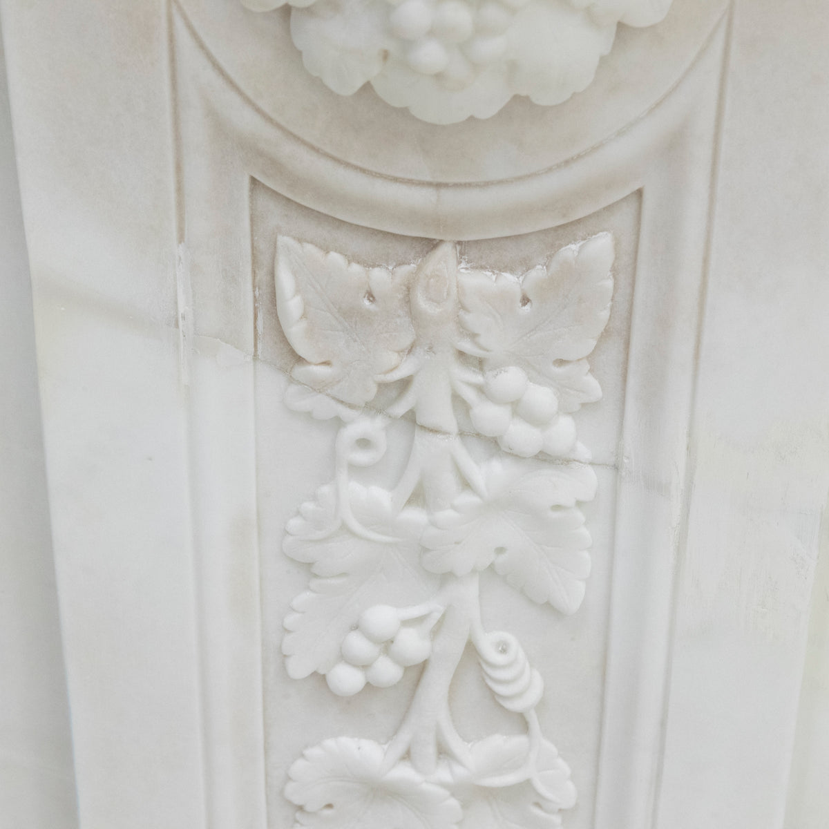 Imposing Victorian Statuary Marble Carved Corbel Chimneypiece | The Architectural Forum