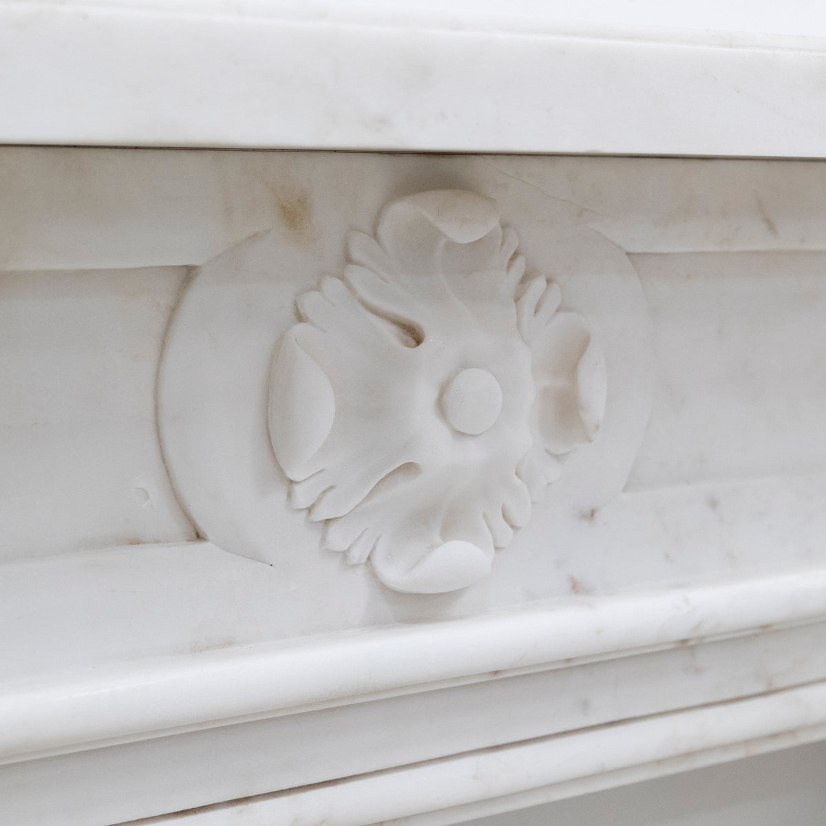 Antique Regency Statuary Marble Fireplace Surround | The Architectural Forum