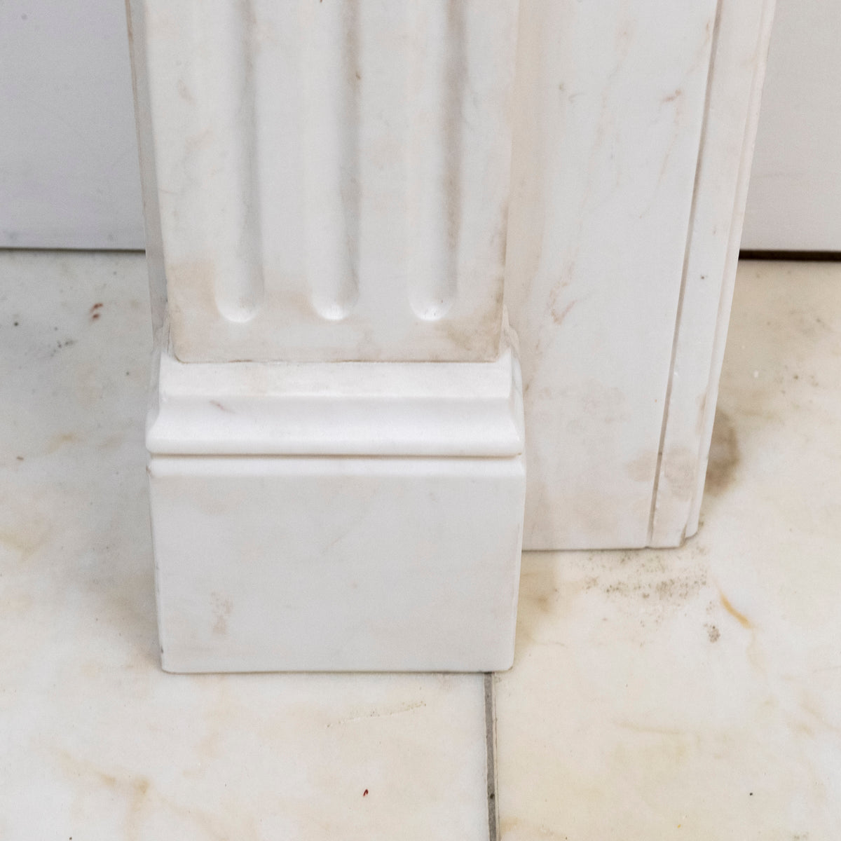 Antique Regency Statuary Marble Fireplace Surround | The Architectural Forum
