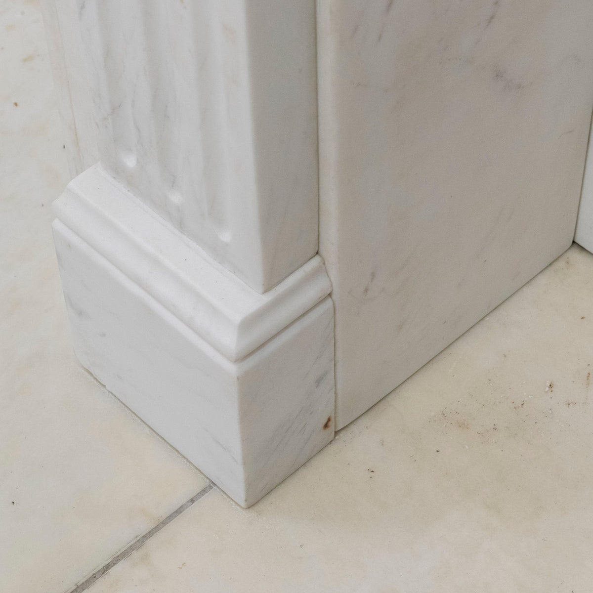 Antique Regency Statuary Marble Fireplace Surround | The Architectural Forum