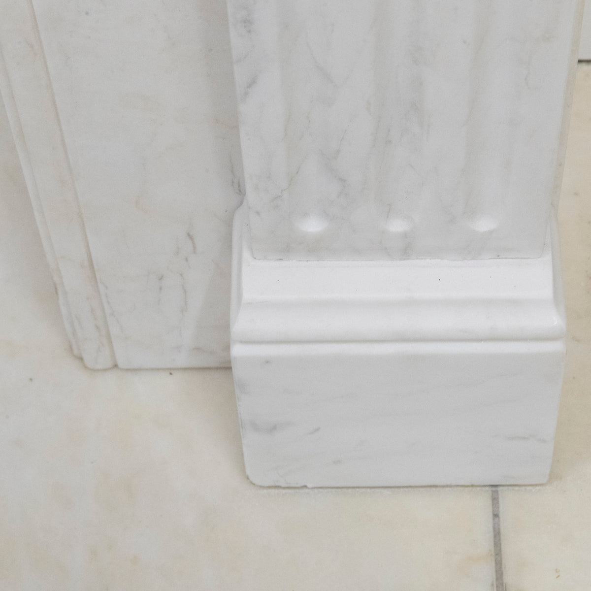 Antique Regency Statuary Marble Fireplace Surround | The Architectural Forum