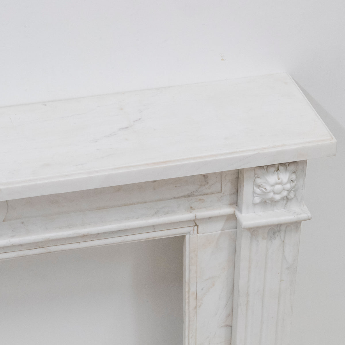 Antique Regency Statuary Marble Fireplace Surround | The Architectural Forum