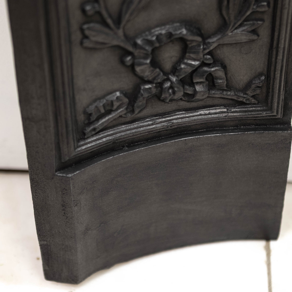 Cast Iron Louis XVI Style Fireplace Insert