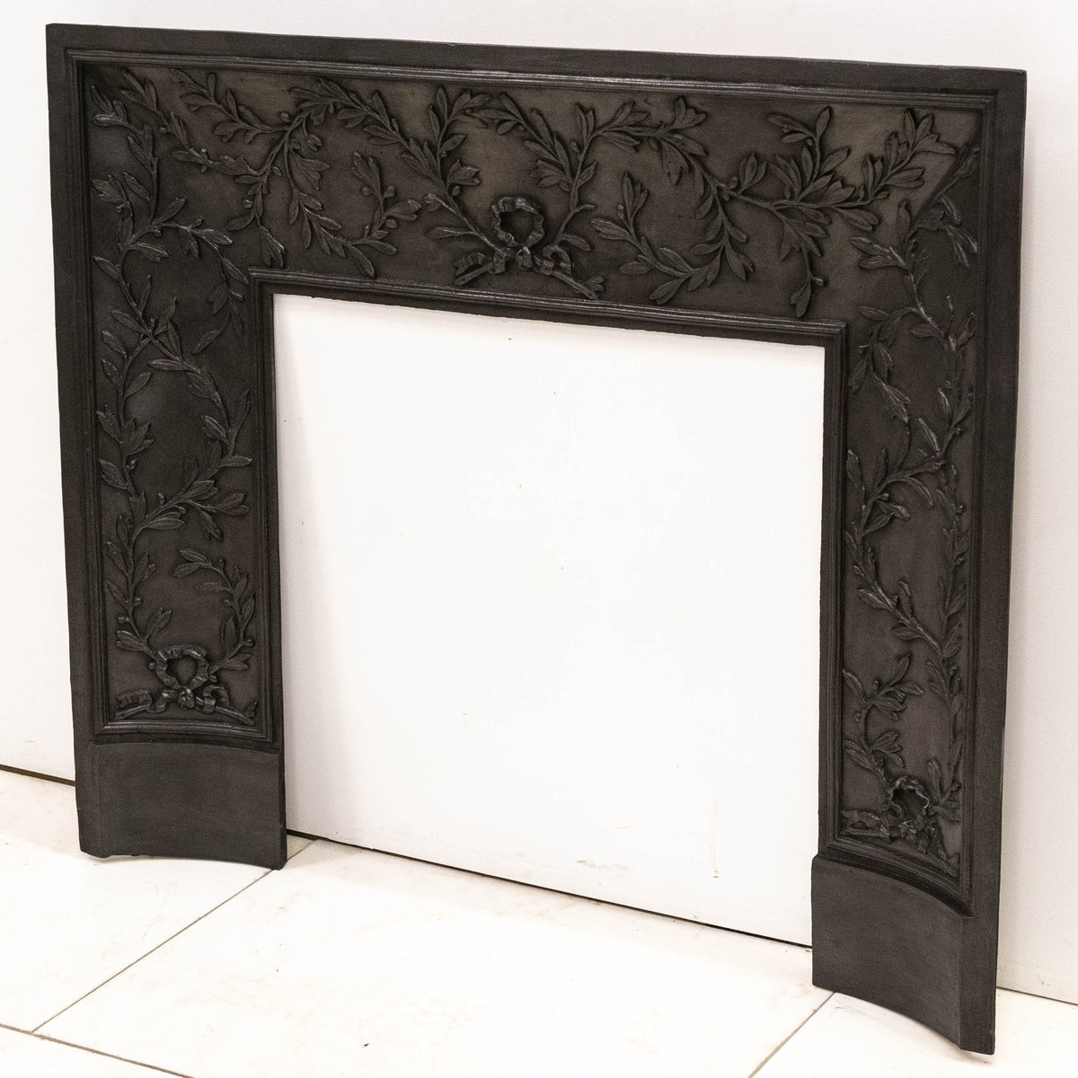 Cast Iron Louis XVI Style Fireplace Insert