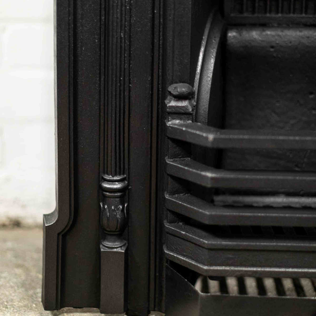 Antique Cast Iron Combination Fireplace | The Architectural Forum