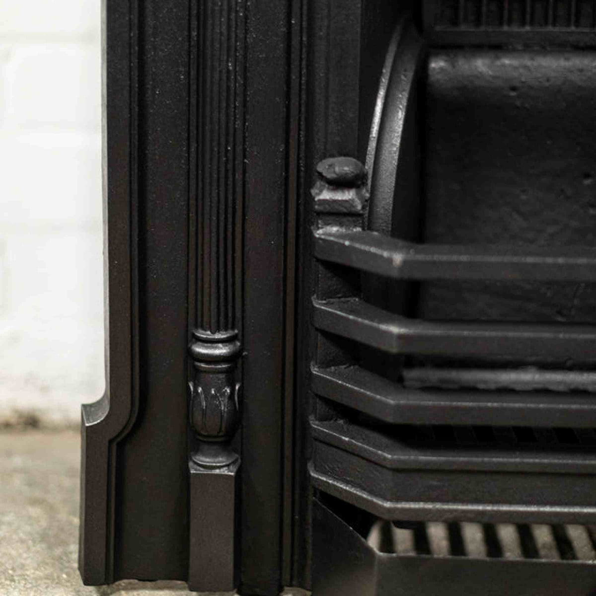 Antique Cast Iron Combination Fireplace | The Architectural Forum