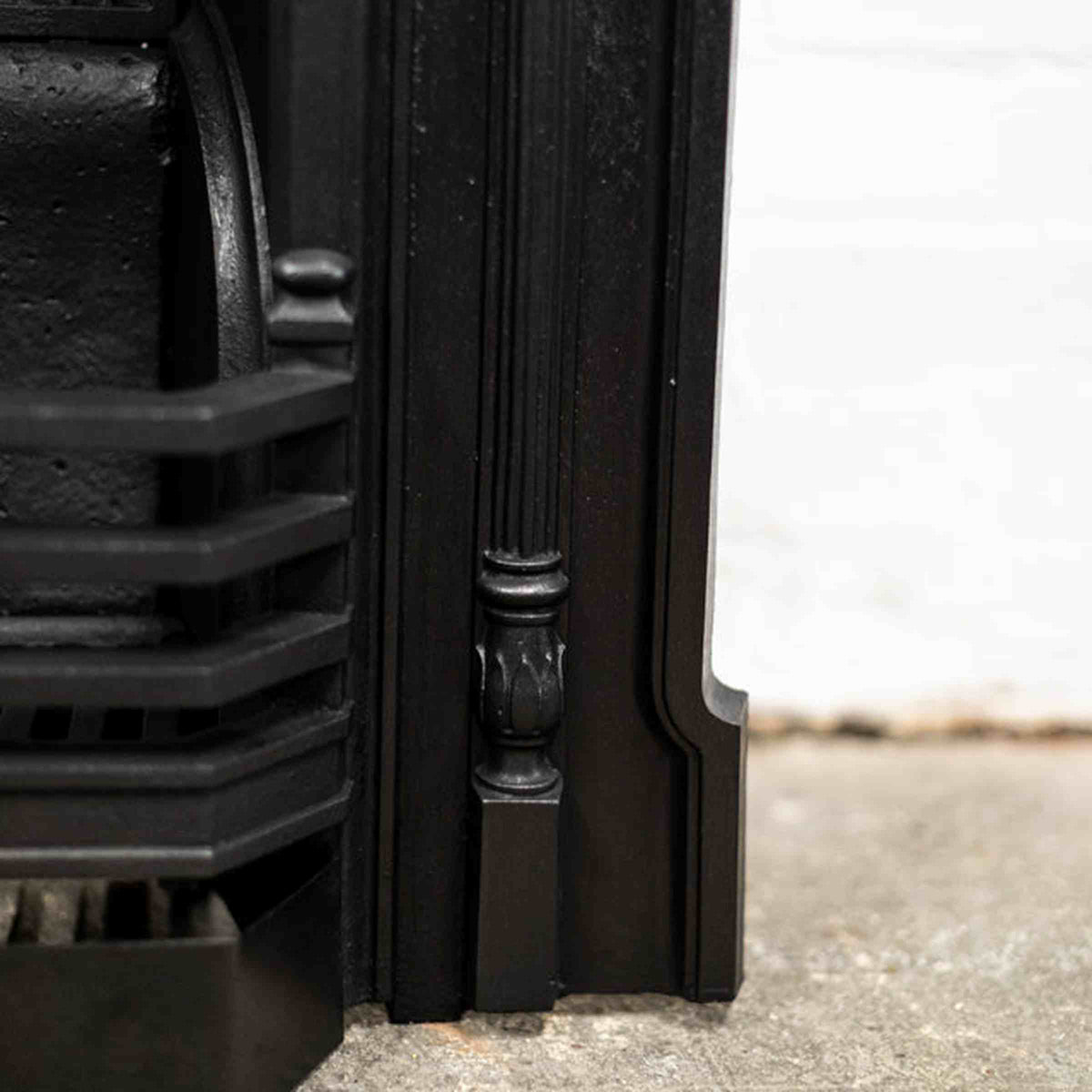 Antique Cast Iron Combination Fireplace | The Architectural Forum